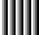 Hello World RGBDS — four DMG stripes